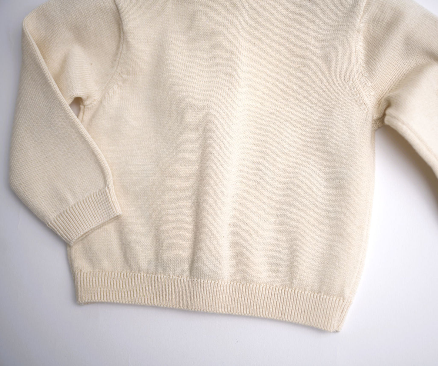 Viverano Organics Sweet Floral & Pointelle Knit Baby Cardigan (Organic Cotton) – Sweet Cream