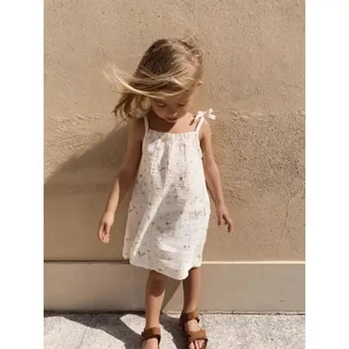 Eli and nev white muslin dress