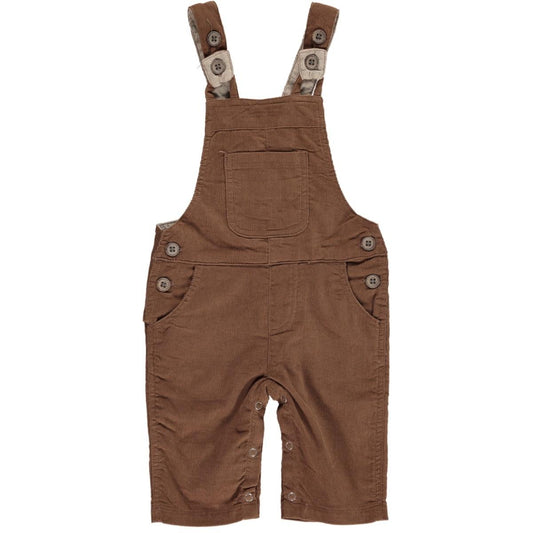 me & henry brown corduroy overalls
