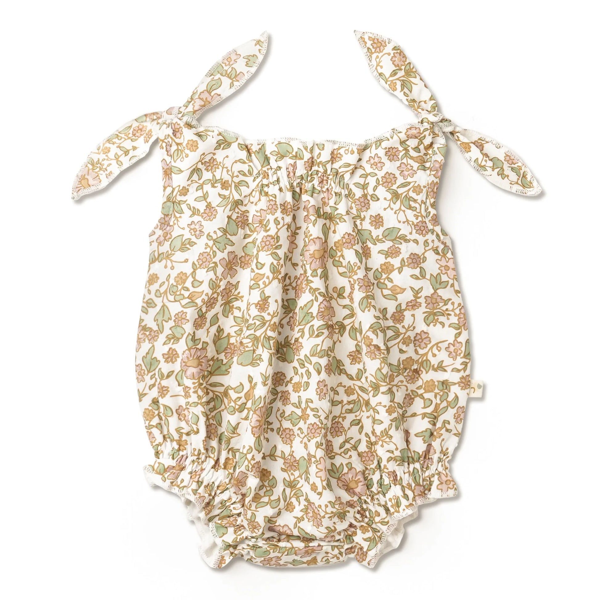 makemake, tuscan, floral, sleeveless romper
