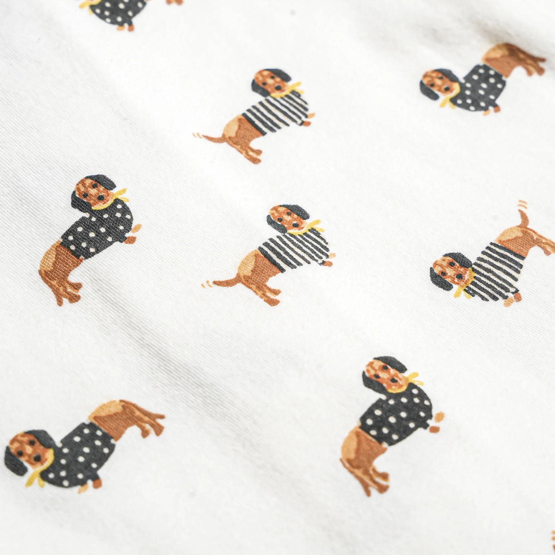 makemake, dachshund, wiener dog, tee shirt, and shorts set
