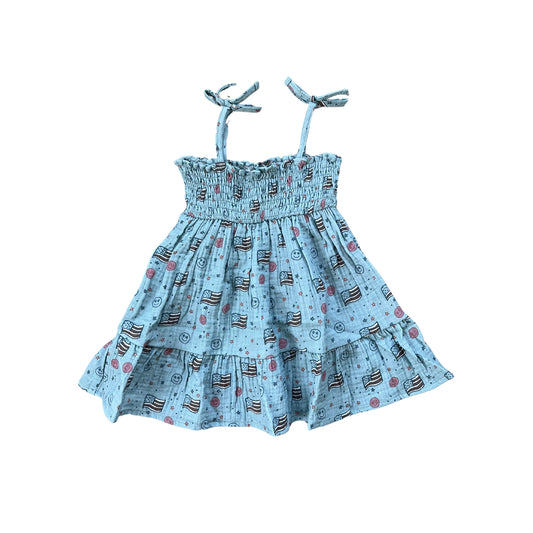 babysprouts, americana, dress, flags, twirly dress, 4th of july, memorial day