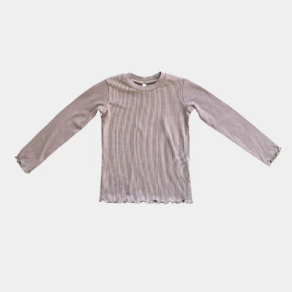 Babysprouts Lettuce Hem Tee - Lilac
