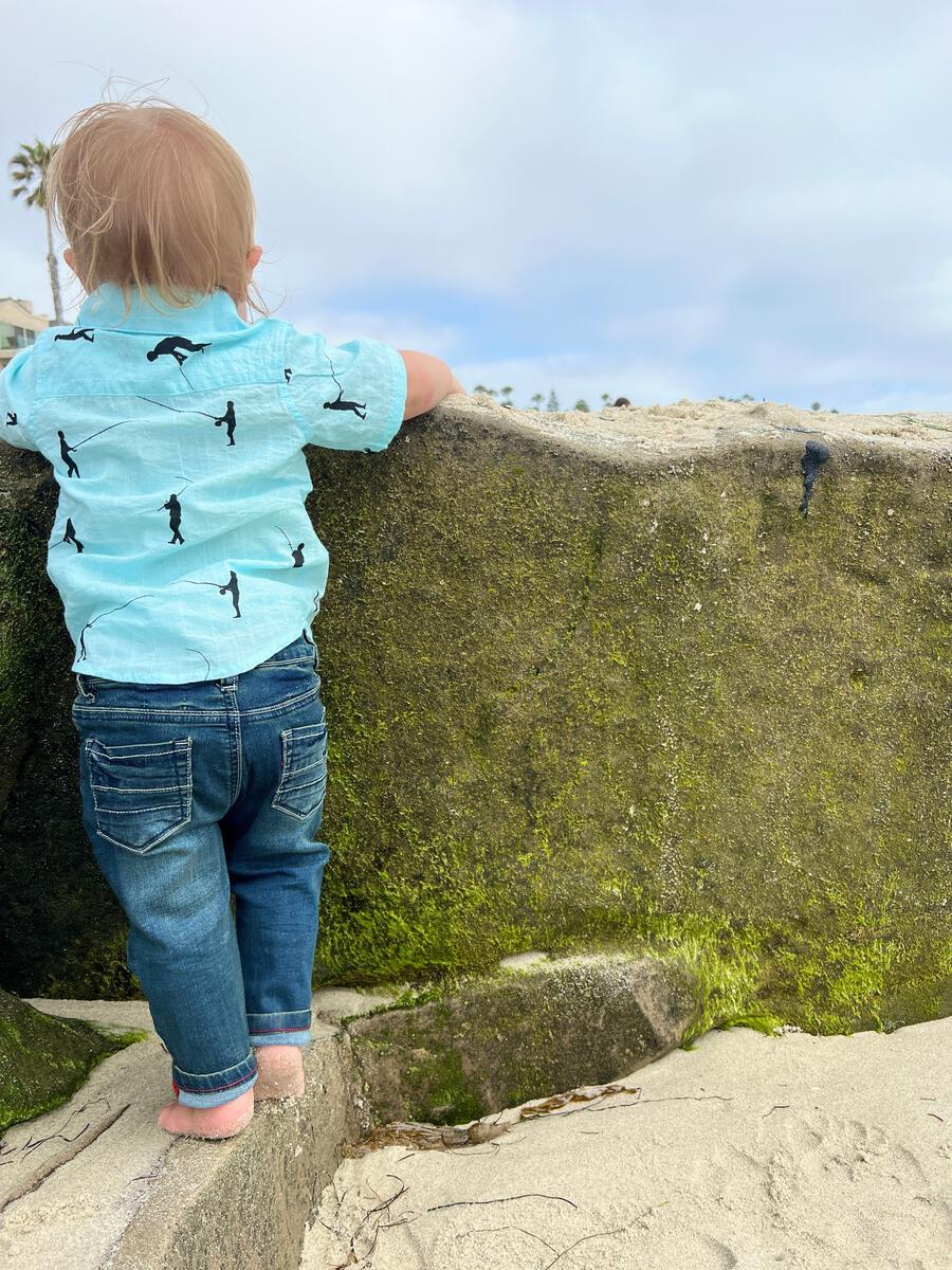 Me & Henry Mark Denim Jeans – Blue