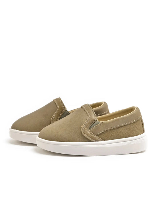 Piper finn, olive, sneaker, slip on, boat shoe, boys