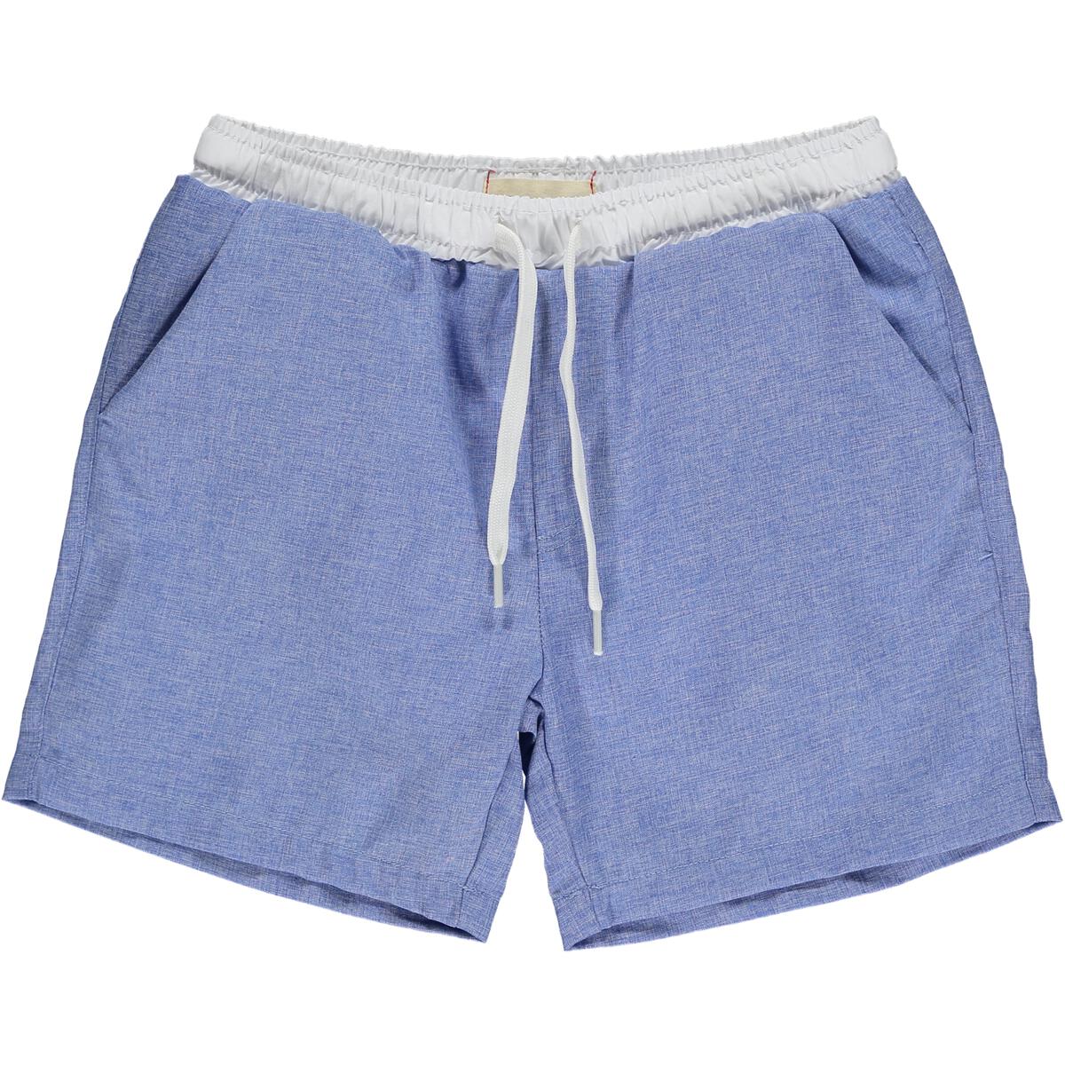 me and Henry, blue, swim trunks, shorts, little boy, boy, toddler, baby, summer