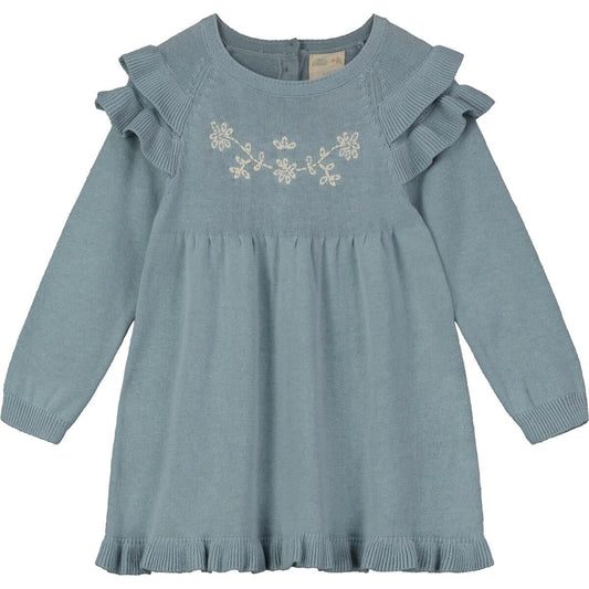 ettie and h ysella teal dress sweater dress 