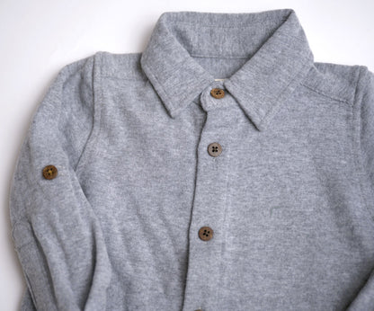 Me & Henry Columbia Jersey Shirt - Grey
