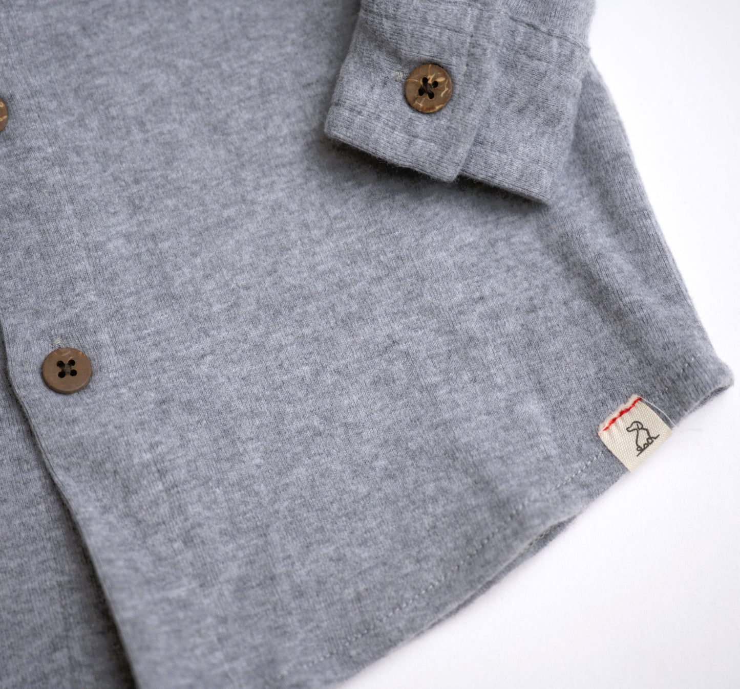 Me & Henry Columbia Jersey Shirt - Grey