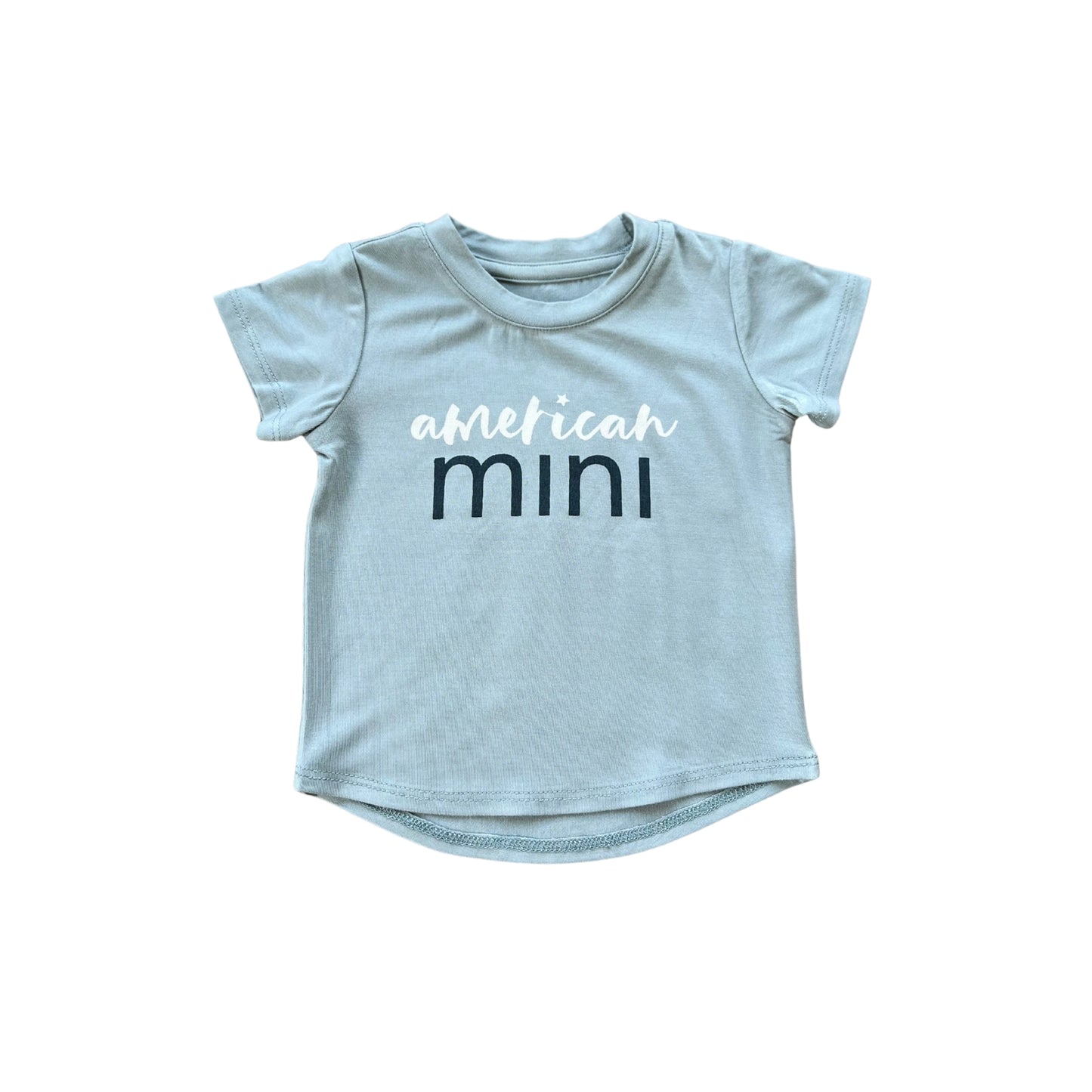 babysprouts, bamboo cotton, american mini, tshirt, americana, patriotic