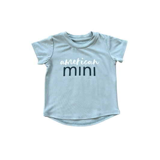 babysprouts, bamboo cotton, american mini, tshirt, americana, patriotic