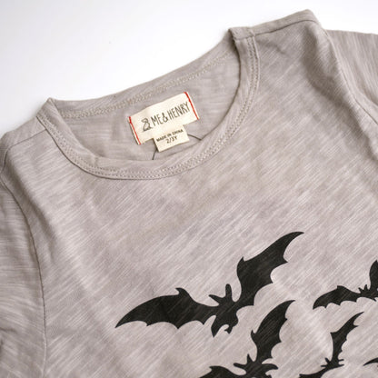 me and henry, cotton, long sleeve tshirt, halloween, bats, fall, spooky, boy, toddler