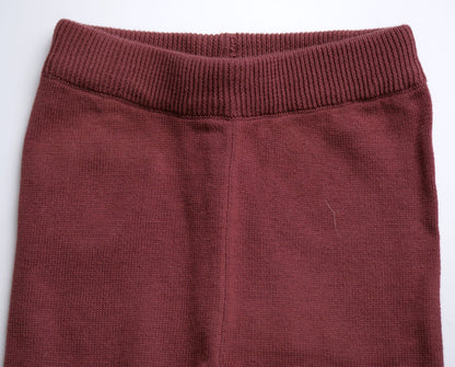 Viverano Organics Pocket Sweater Knit Baby Legging Pants (Organic Cotton) – Berry