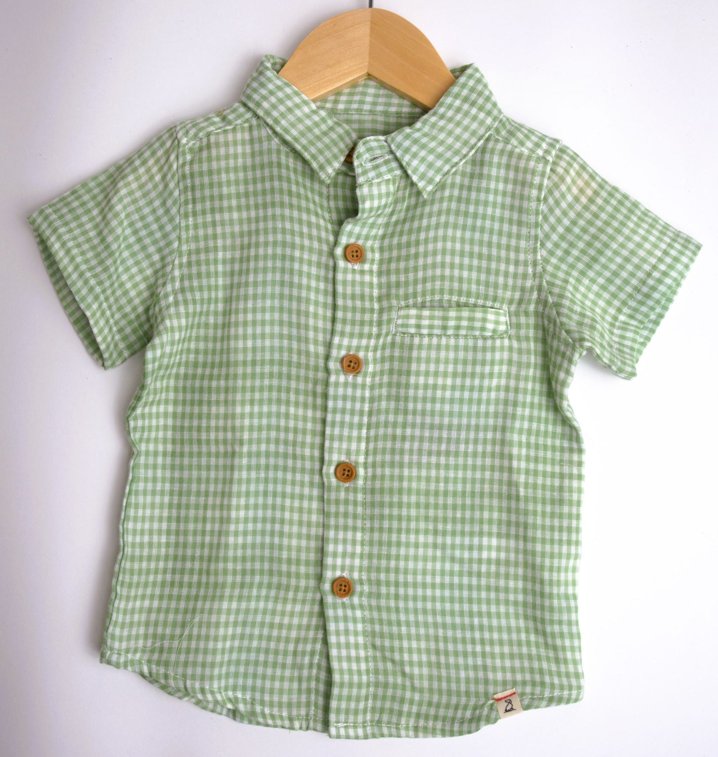 Me & Henry Newport Woven Shirt – Green Plaid