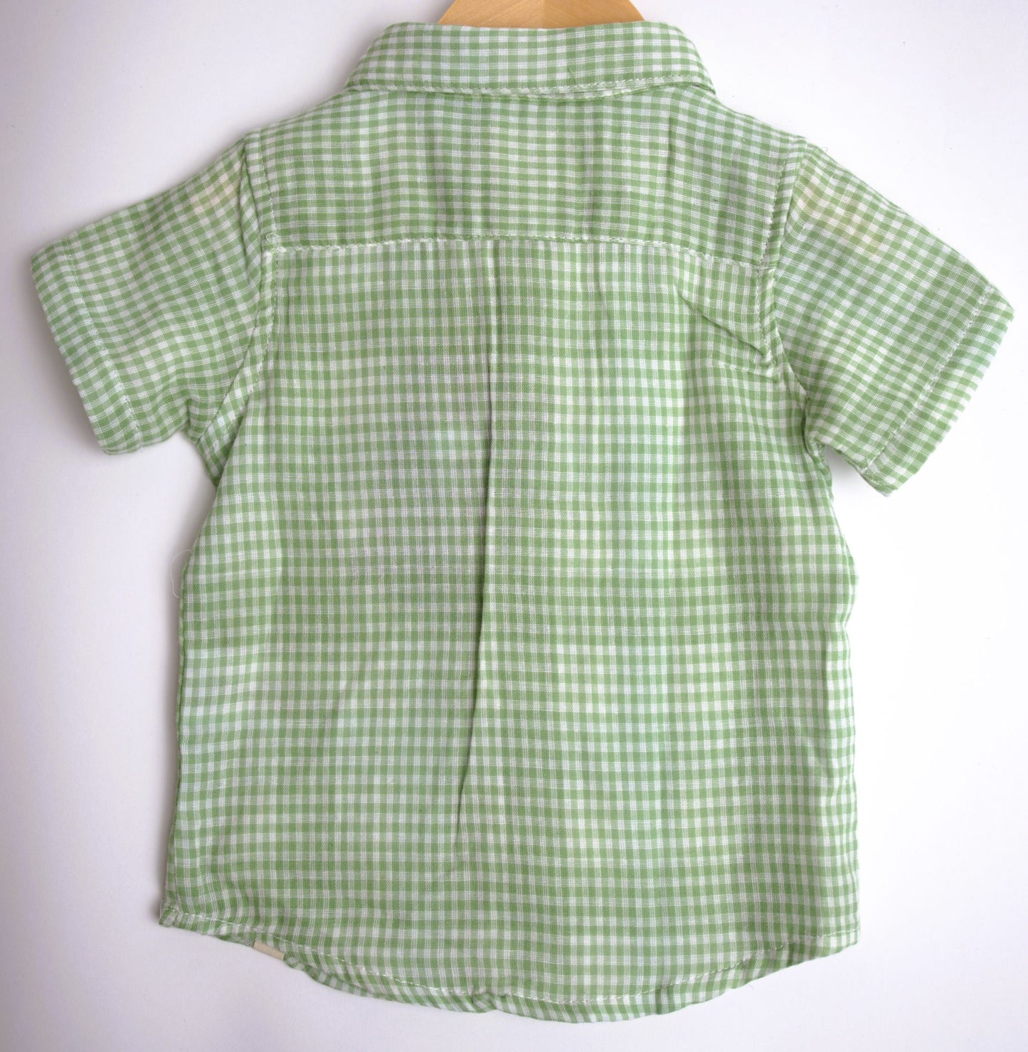 Me & Henry Newport Woven Shirt – Green Plaid