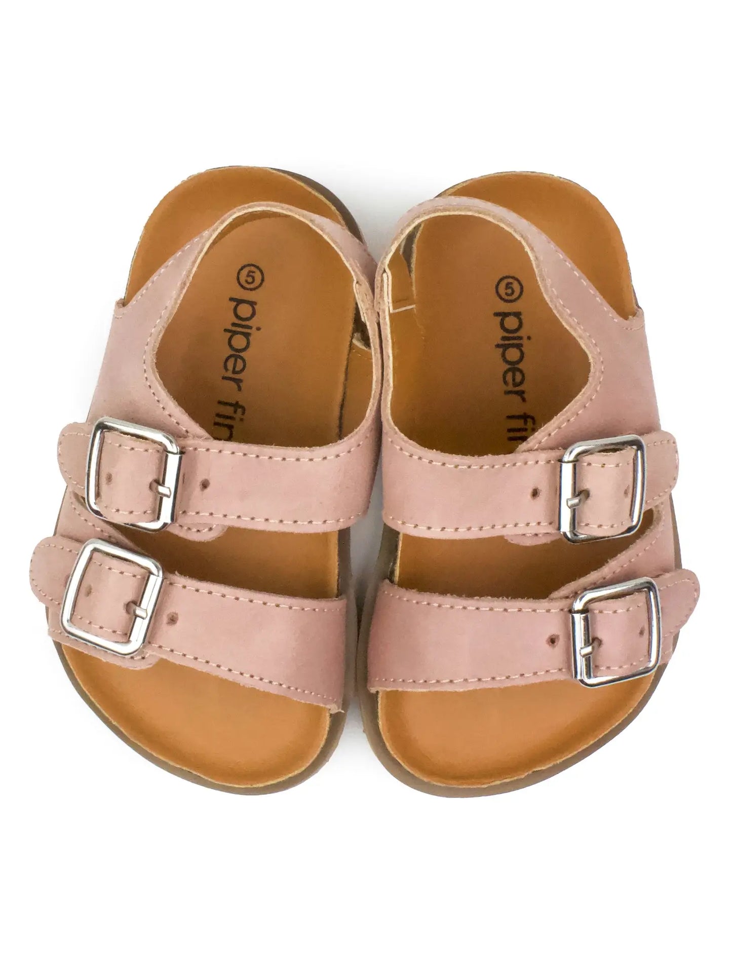Piper Finn Buckle Sandal - Blush