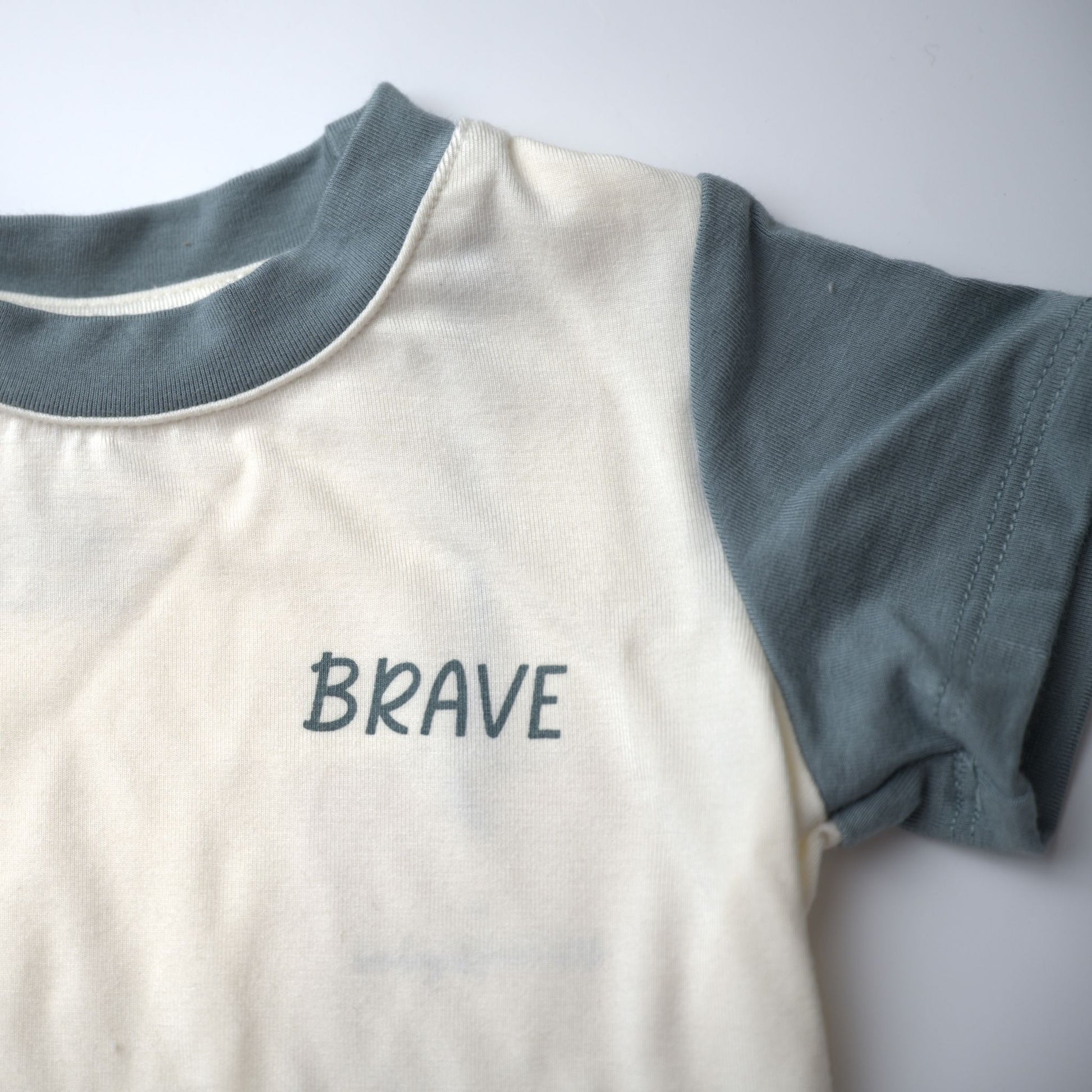 Babysprouts Clothing Company Pocket Colorblock Tee - Brave