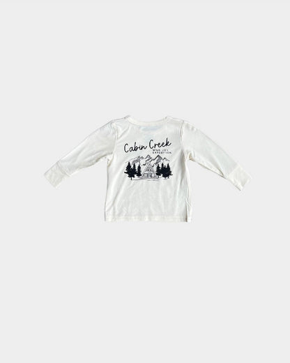 Babysprouts Clothing Company Boy's Long Sleeve Tee - Cabin Creek