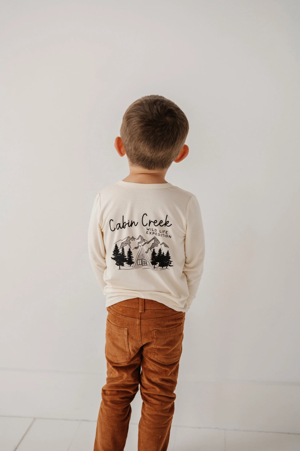 Babysprouts Clothing Company Boy's Long Sleeve Tee - Cabin Creek