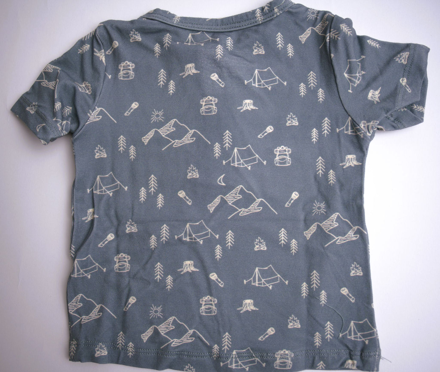 Babysprouts Clothing Company Henley Shirt - Camp Night