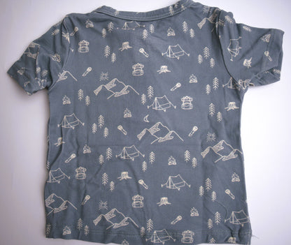 Babysprouts Clothing Company Henley Shirt - Camp Night