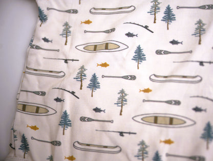 Babysprouts Baby Short Sleeve Bodysuit - Canoe