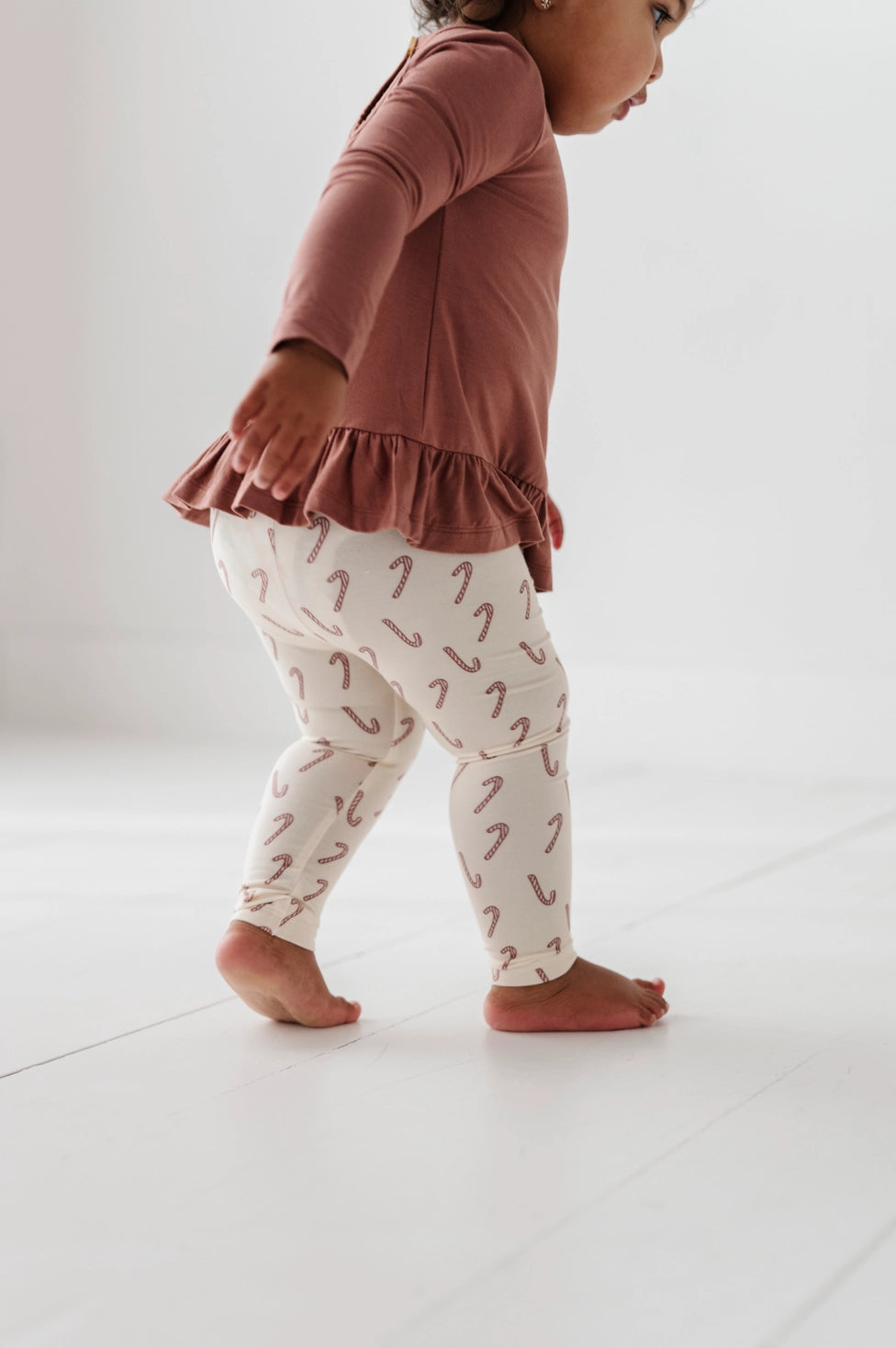 Babysprouts Clothing Company Basic Leggings – Candy Cane