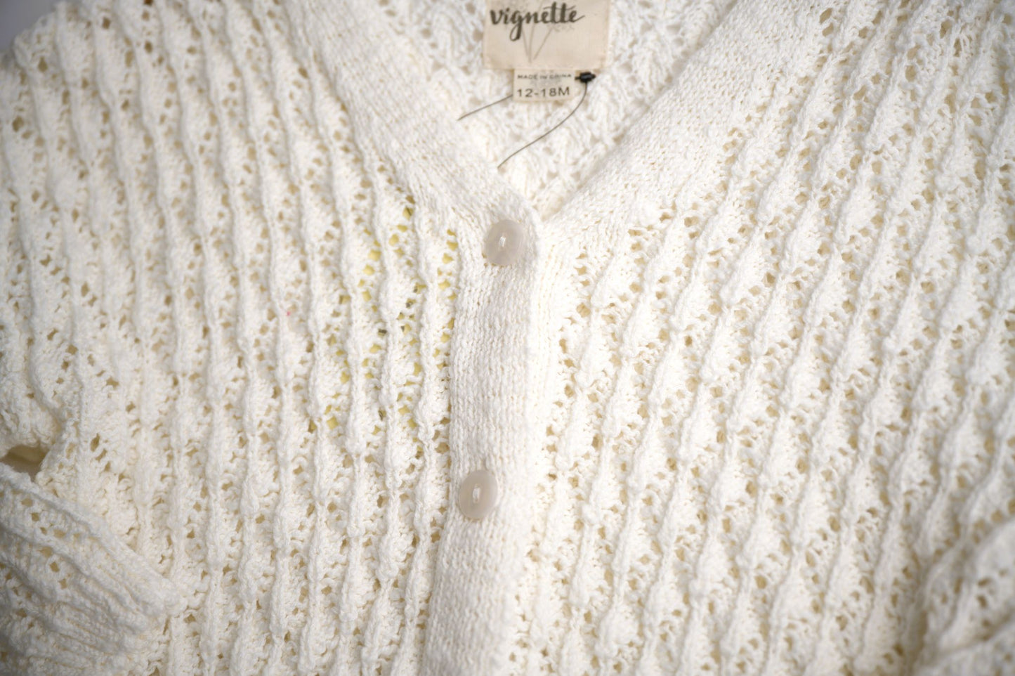 Vignette Margot Cardigan - White