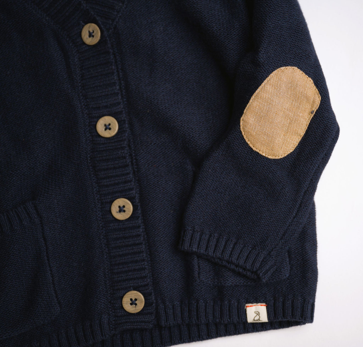 Me & Henry Duncan Cotton Cardigan – Navy