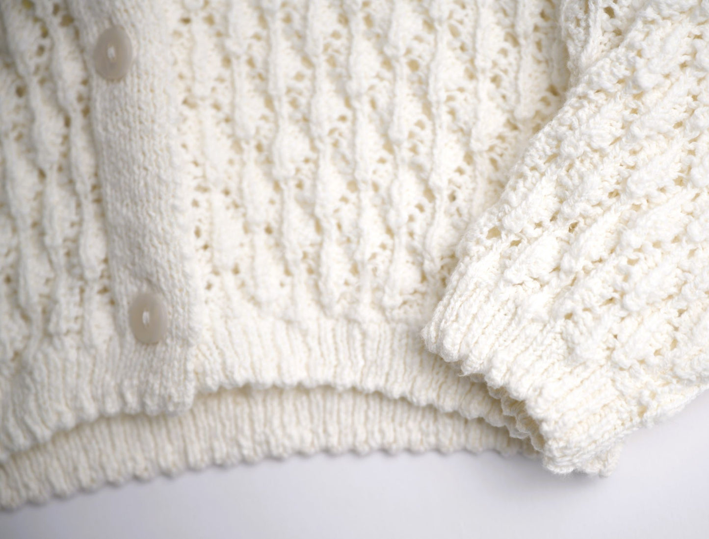 Vignette Margot Cardigan - White