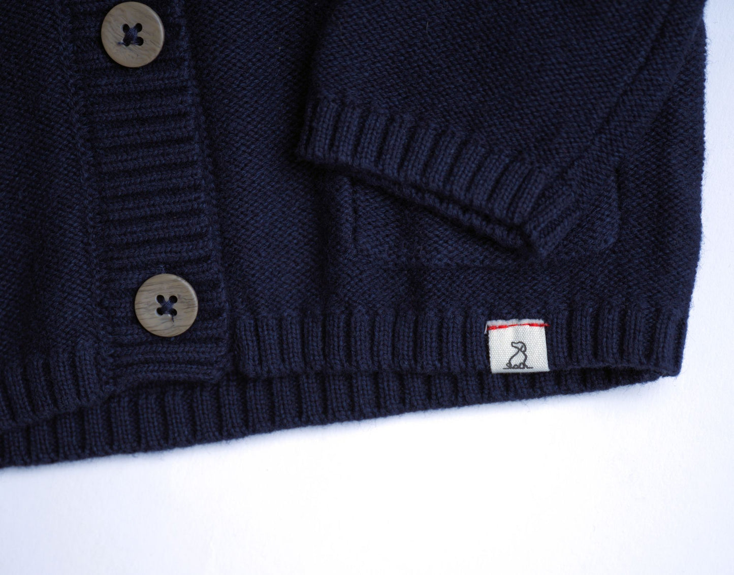 Me & Henry Duncan Cotton Cardigan – Navy