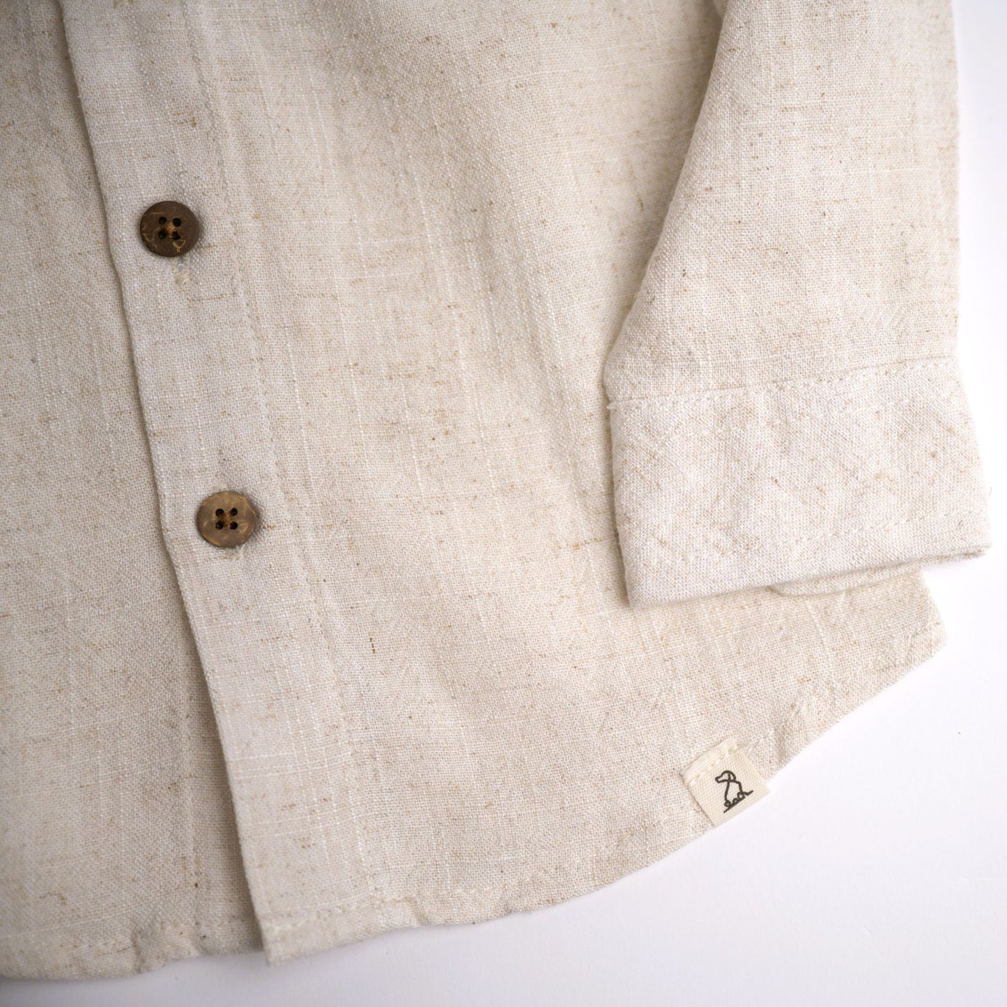 Me & Henry Atwood Woven Shirt – Cream Gauze