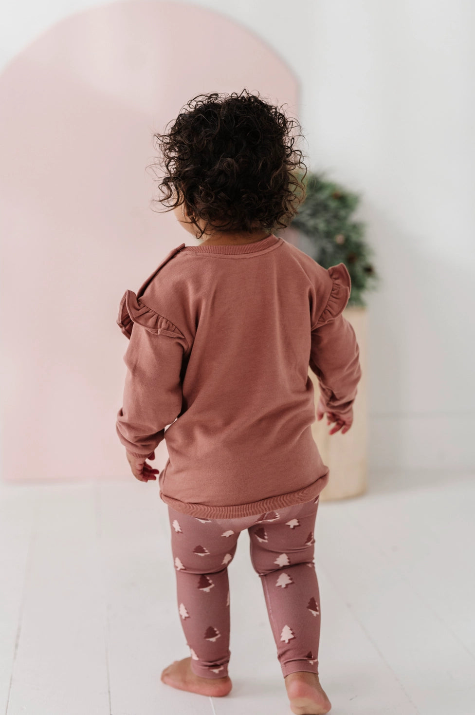 Babysprouts Clothing Company Basic Leggings – Holiday Tree