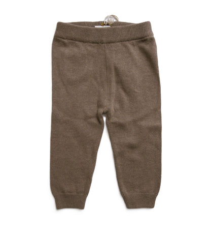 Viverano Organics Pocket Sweater Knit Baby Legging Pants (Organic Cotton) – Cocoa Heather