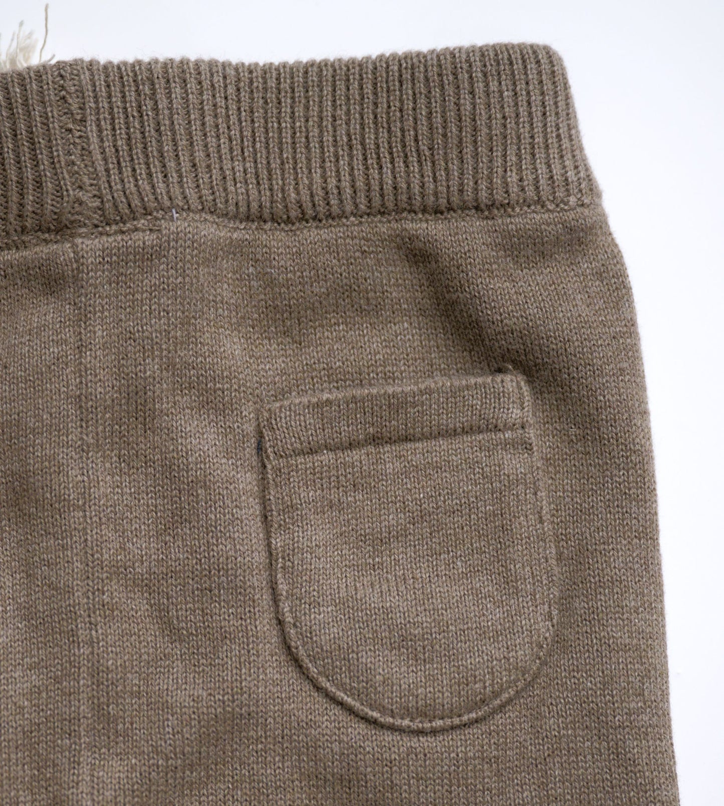 Viverano Organics Pocket Sweater Knit Baby Legging Pants (Organic Cotton) – Cocoa Heather
