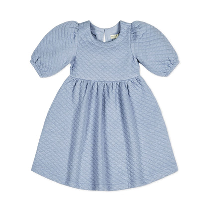 hope and henry, blue, quilted, dress, girls, fall