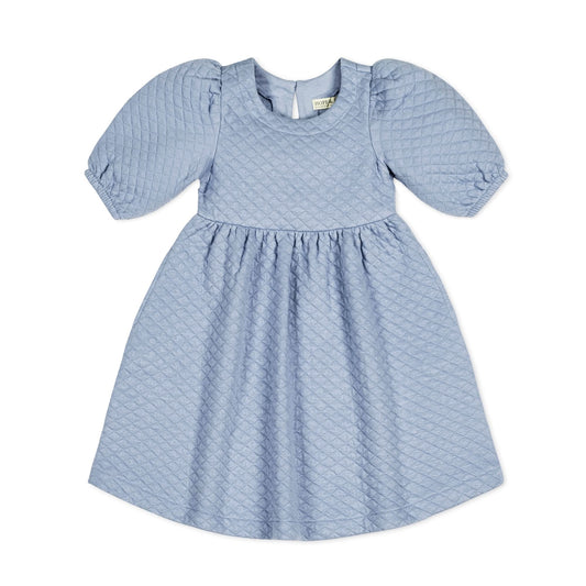 hope and henry, blue, quilted, dress, girls, fall