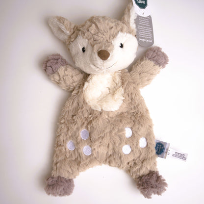 plush deer fawn baby lovey comfort security toy plushie
