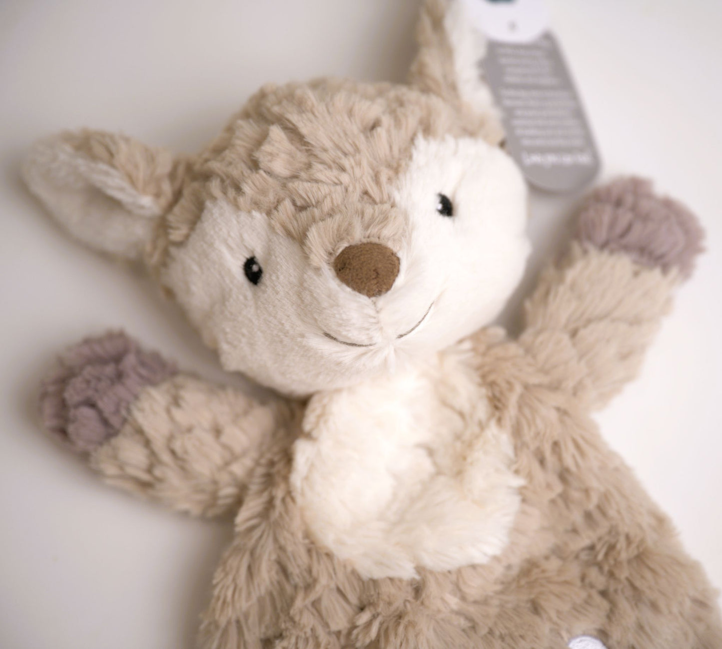 plush deer fawn baby lovey comfort security toy plushie