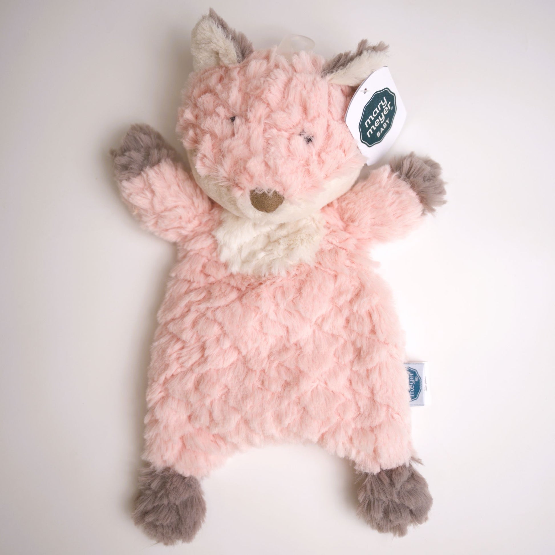 plush baby lovey fox comfort security plushie