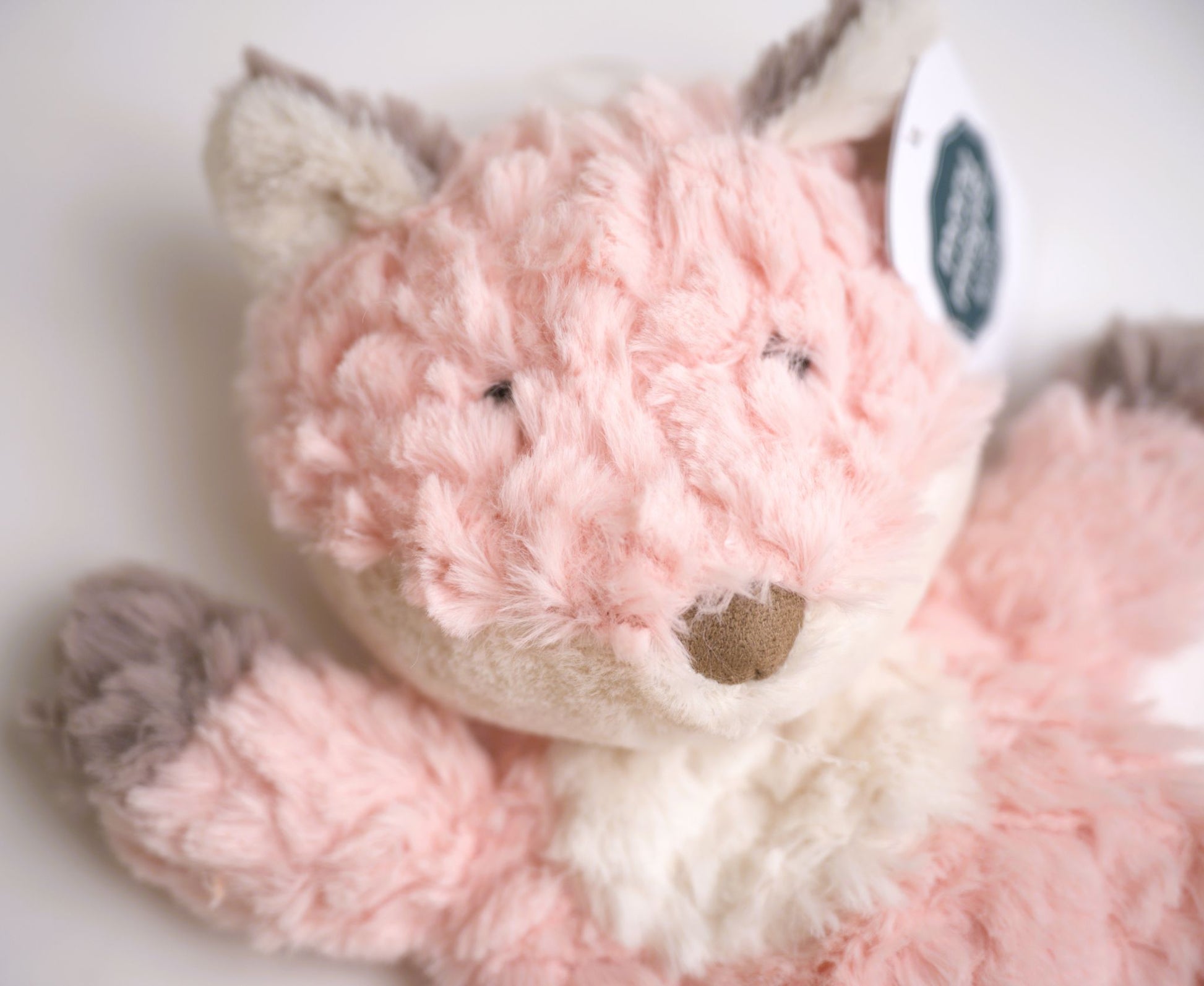 plush baby lovey fox comfort security plushie