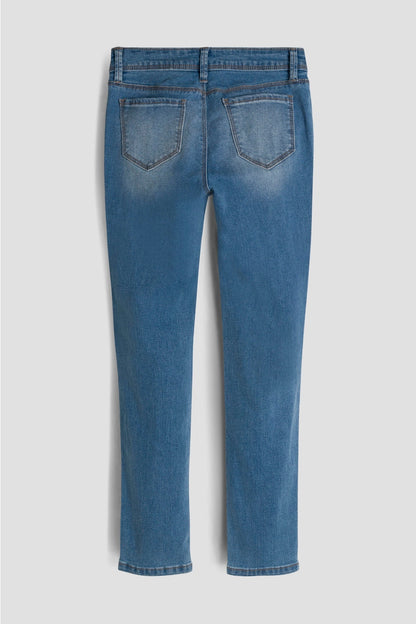 YMI Girl's Essential Skinny Jeans - Medium Wash