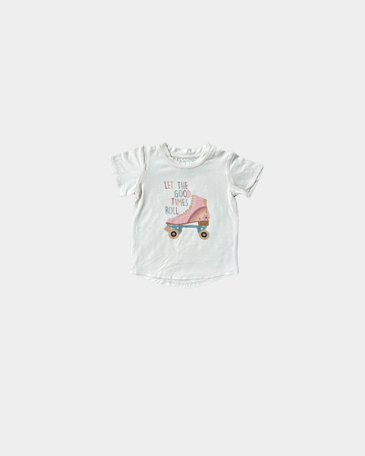 Babysprouts Clothing Company Girl's Bamboo Tee - Let the Good Times Roll