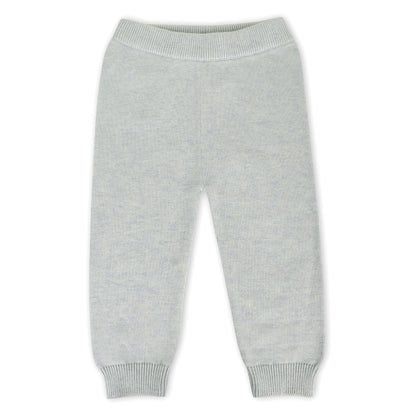 viverano, grey, knit joggers, baby boy, organic knit
