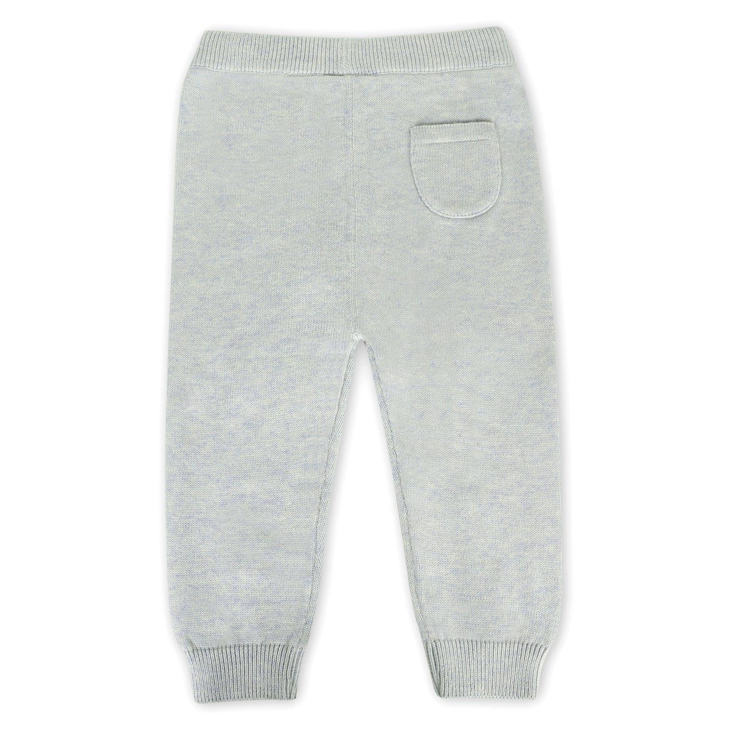 Viverano Organics Pocket Sweater Knit Baby Legging Pants (Organic Cotton) – Heather Grey