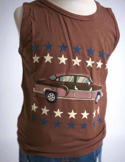 babysprouts, hot rod, american, 4th of july, tank, boys, stars and stripes