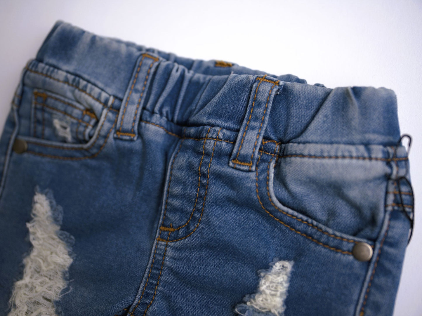 Babysprouts Clothing Company Boy's Denim Shorts - Mid Wash Blue