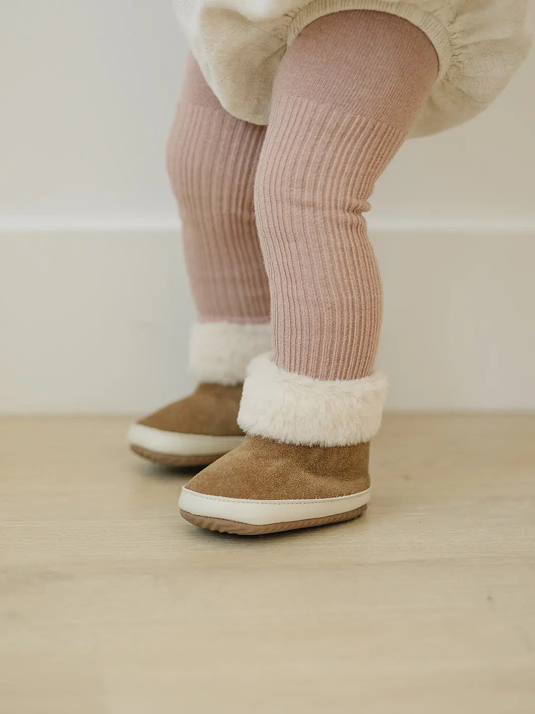 Little Love Bug Company Love Bug Tights – Taupe Pink