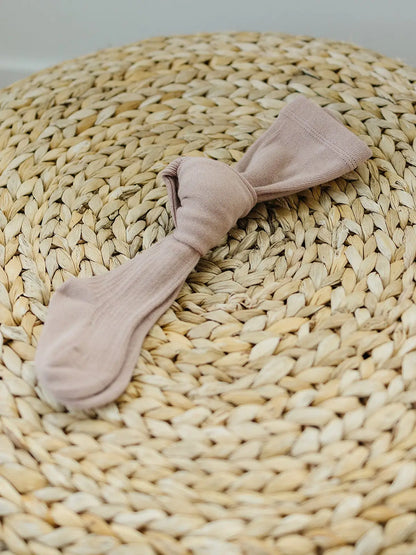 mauve cotton tights
