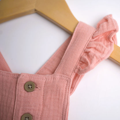 ettie + h Nancy Overalls - Pink